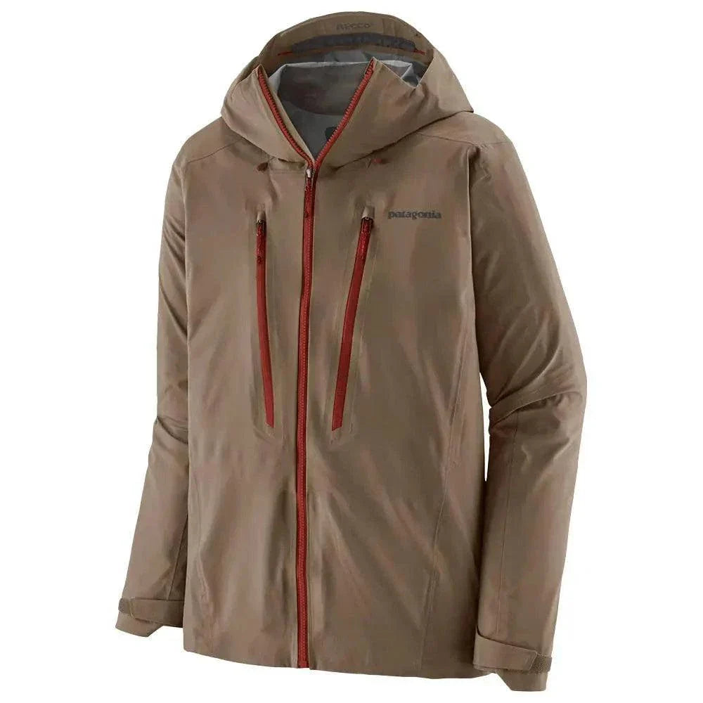 Stormstride Jacket waterproof lightweight backcountry ski jacket with adjustable hood and multiple zippered pockets