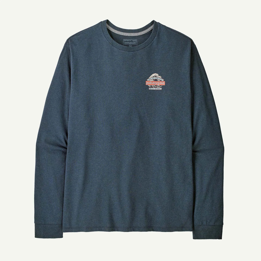M's L/S Great Waves Responsibili-Tee