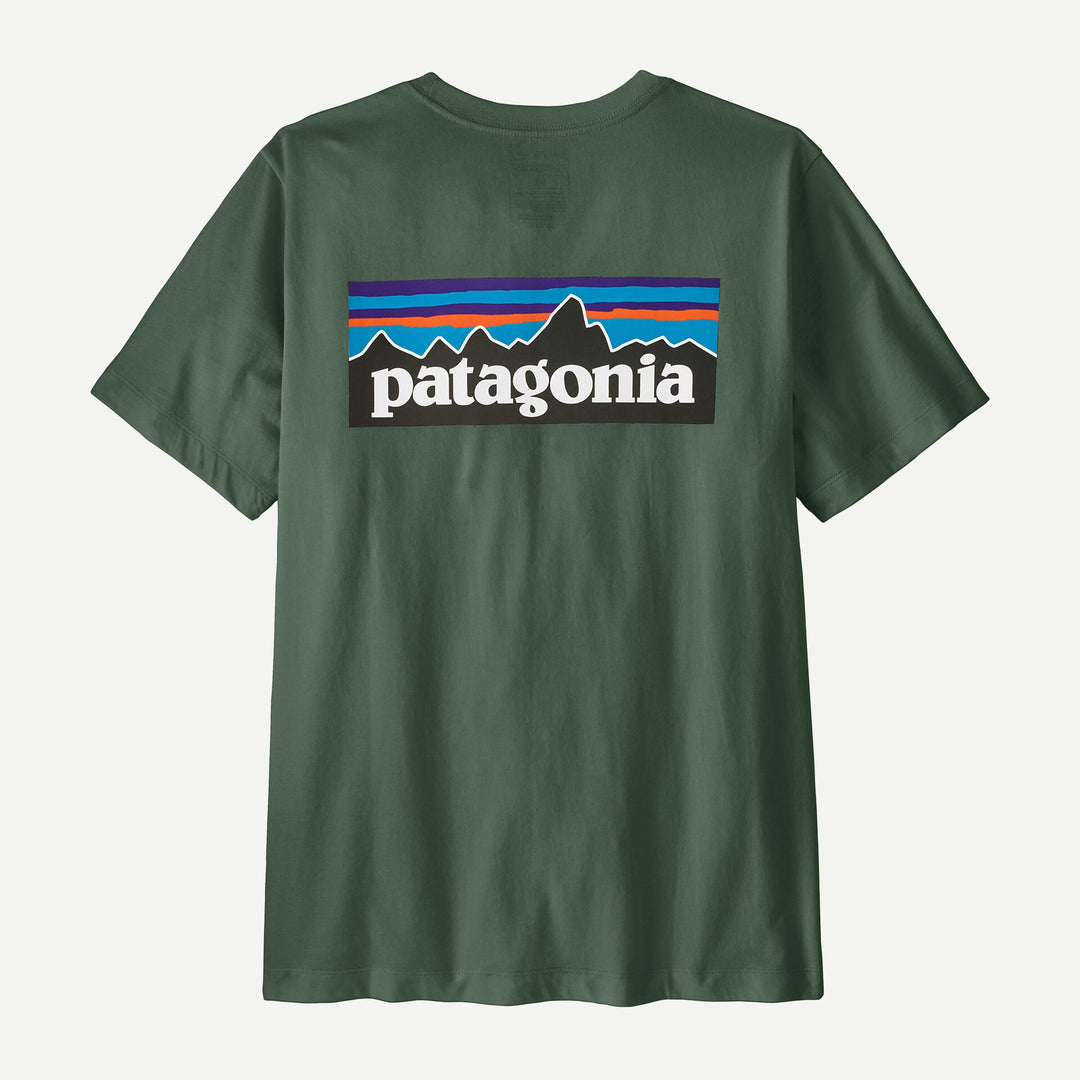 Patagonia M's P-6 Logo T-Shirt - Canopy Green - foto 1