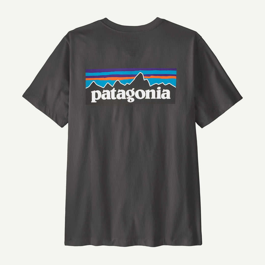 Patagonia M's P-6 Logo T-Shirt - Ink Black - foto 1