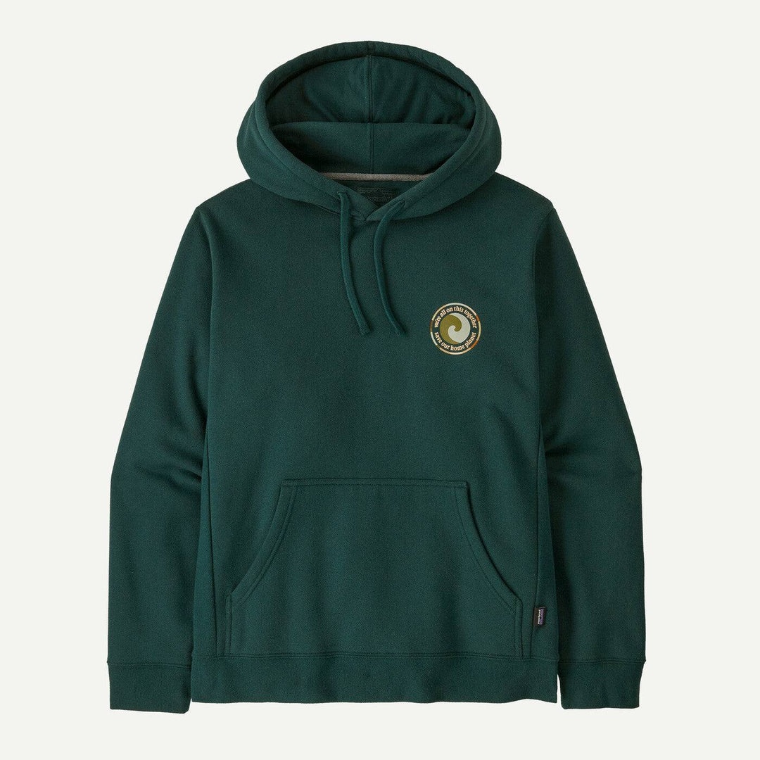 Patagonia Unity Fitz Uprisal Hoody 39694 CASG Cascade Green – vista frontale