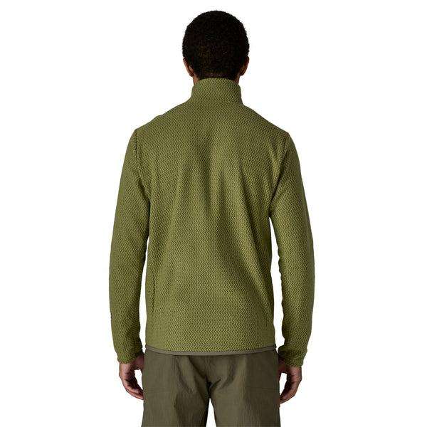 M's R1 Air Full-Zip Hoody lightweight breathable recycled polyester jacket with hood and zippered pockets