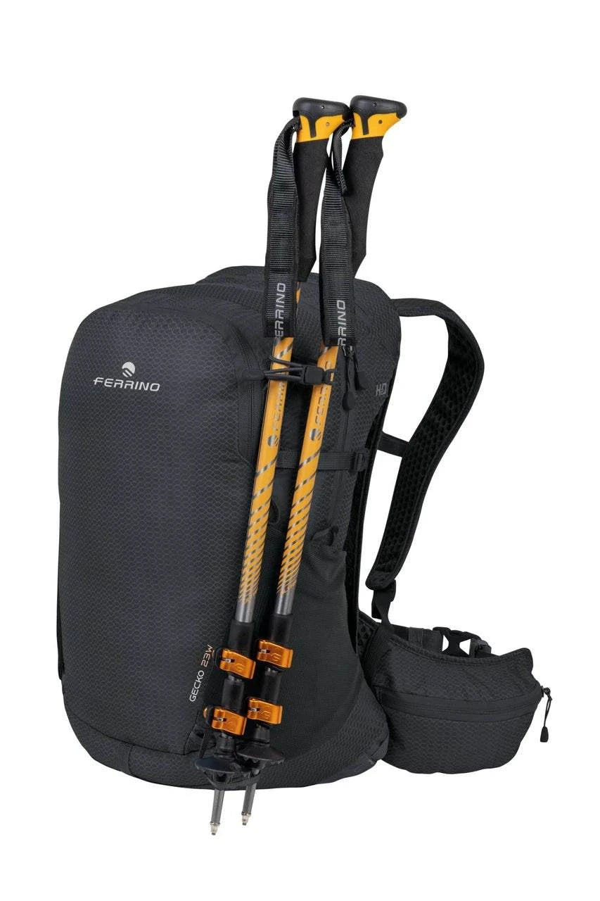 Ferrino Gecko 23 Lady nero - vista aggiuntiva con accessori illustrativi