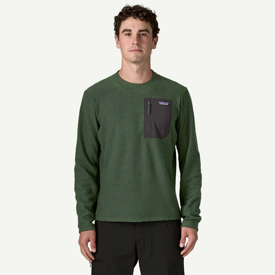 Patagonia M's R1 Air Crew - Treeline Green - foto 2