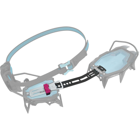 Blue Ice Griffin 12 lightweight adjustable crampon with 12 points for alpine climbing
