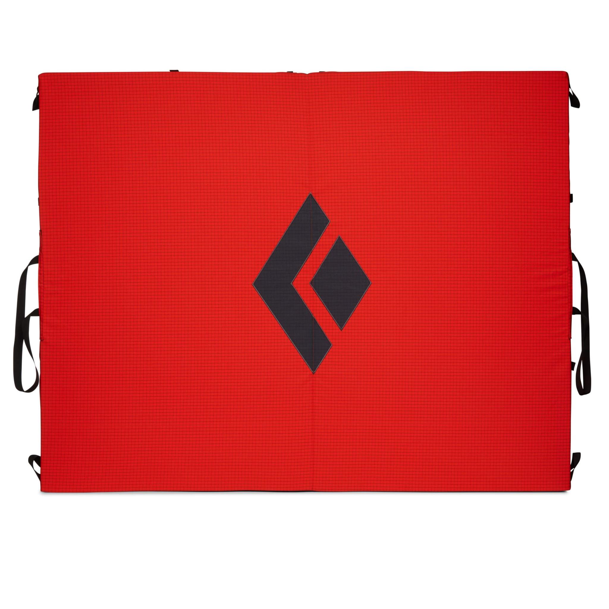 Mondo Crash Pad in recycled polyester with reinforced corners and dual-layer foam for climbing safety