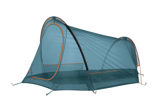 Tenda Sling 3 montata in ambiente naturale con guida installata