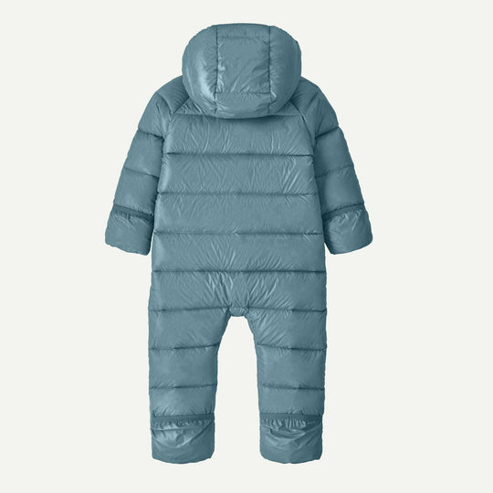 Patagonia Infant Hi-Loft Down Sweater Bunting Blue Sage - retro