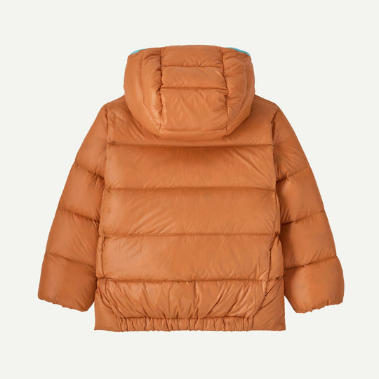 Patagonia Baby Hi-Loft Down Sweater Hoody Marigold - retro