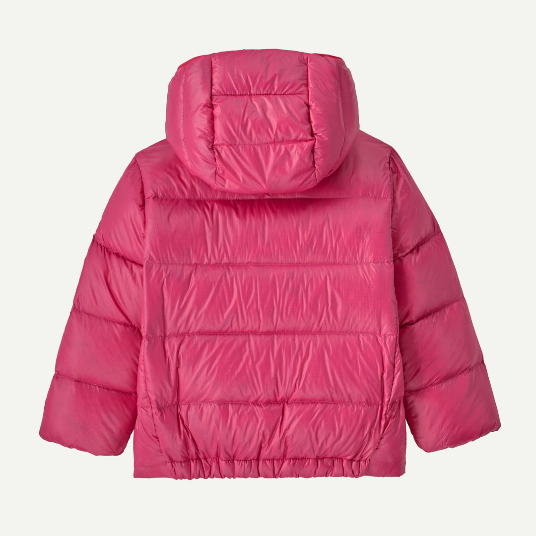 Patagonia Baby Hi-Loft Down Sweater Hoody Punchy Pink - retro