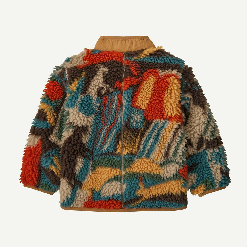 Patagonia Baby Retro-X Jacket Let's Chat More Den Brown - retro