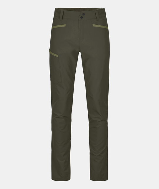 Pelmo Pants uomo pantaloni da alpinismo leggeri in materiale SHIELD ZERO con ginocchio modellato e inserti in lana Merino