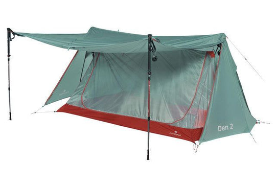 Tenda Den 2 moderno e confortevole per soggiorni accoglienti