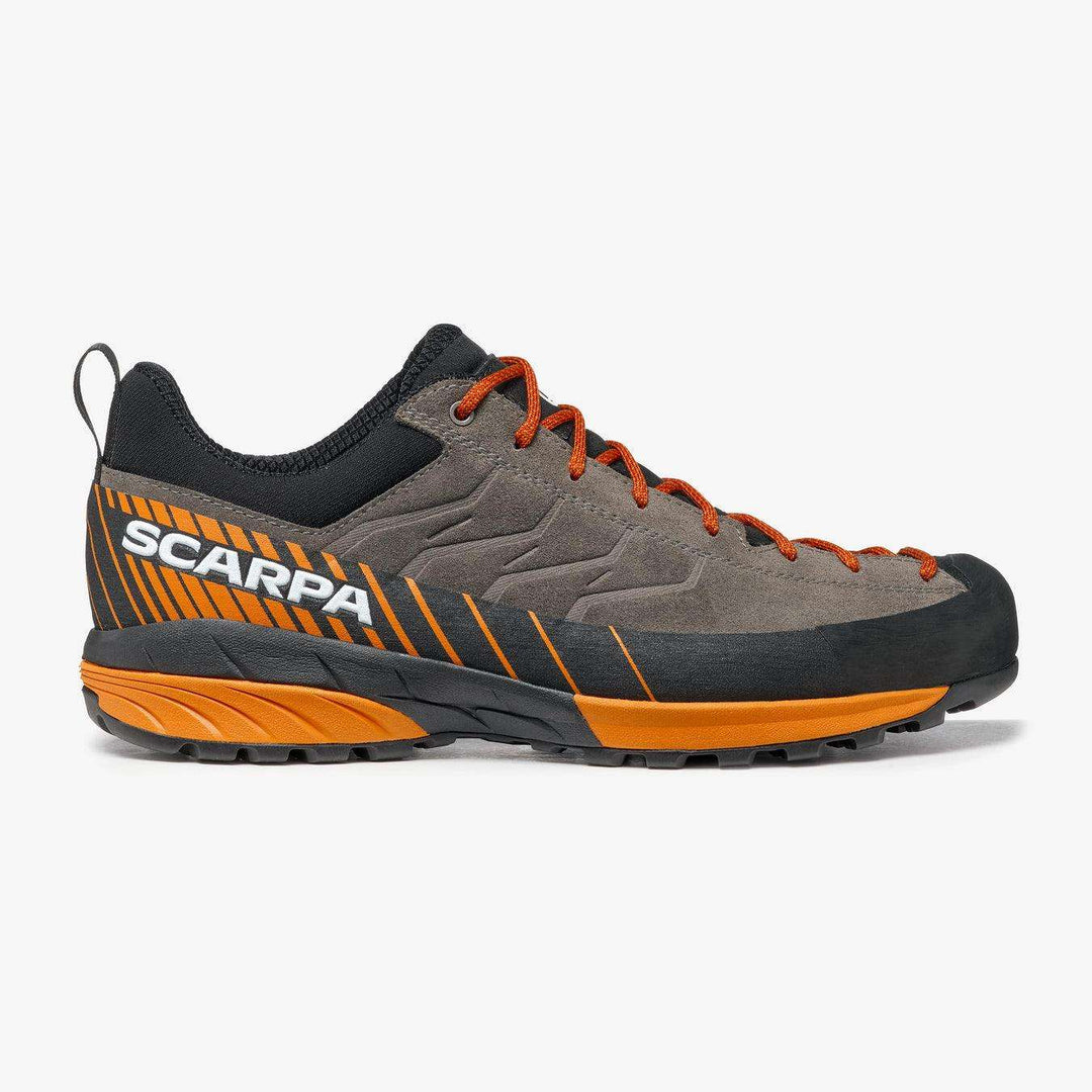 Calzatura da avvicinamento Mescalito in pelle scamosciata idrorepellente con suola Vibram leggera e supporto TPU tecnico