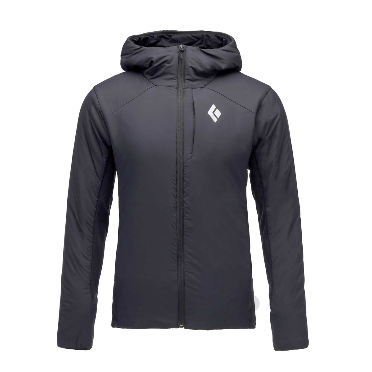 Black Diamond First Light Stretch Hoody with PrimaLoft Silver insulation and Schoeller fabric for dynamic warmth and breathability