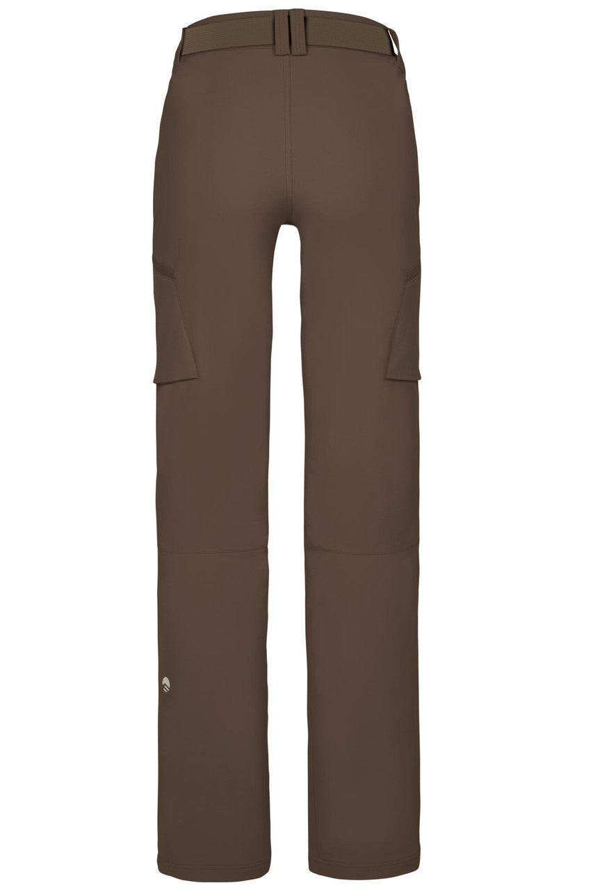 Hervey Winter Pants woman in black with adjustable hem and multiple pockets for winter travel and trekking