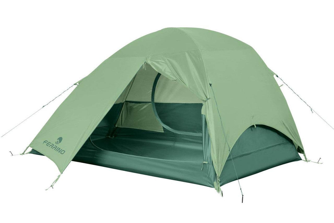 Tenda Nemesi 2 Pro ultraleggera tenda due posti con struttura a cupola e materiali impermeabili riciclati per trekking e ciclismo