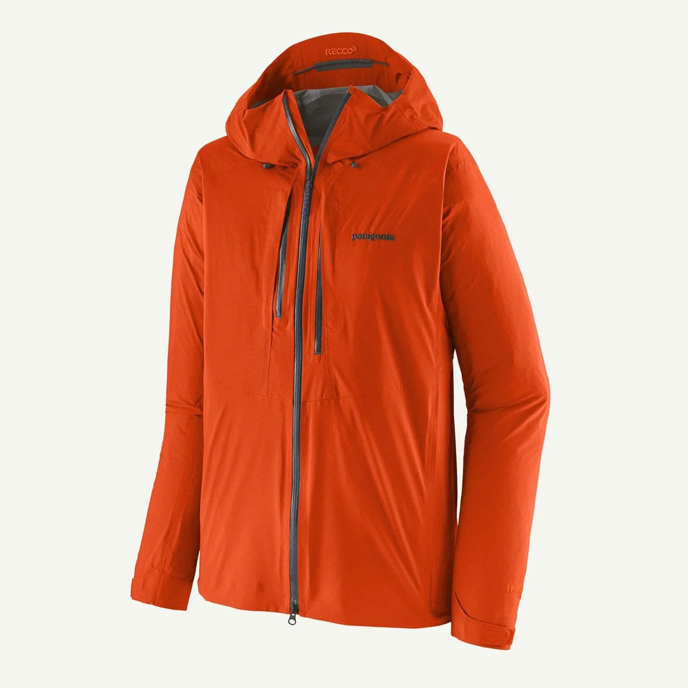 Giacca arancione Nano-Air Light Hybrid Hoody con cappuccio, leggera, traspirante e imbottitura FullRange per attività aerobiche ad alto impatto.