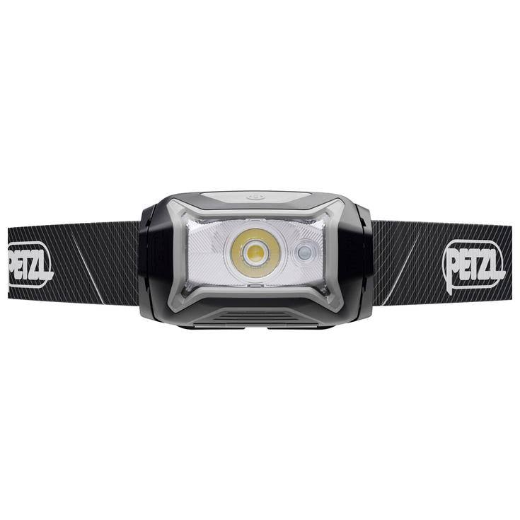 Lampada frontale Petzl Tikka 350 lumen con luce bianca e rossa, fascia regolabile e impermeabile IPX4 per escursioni e campeggio