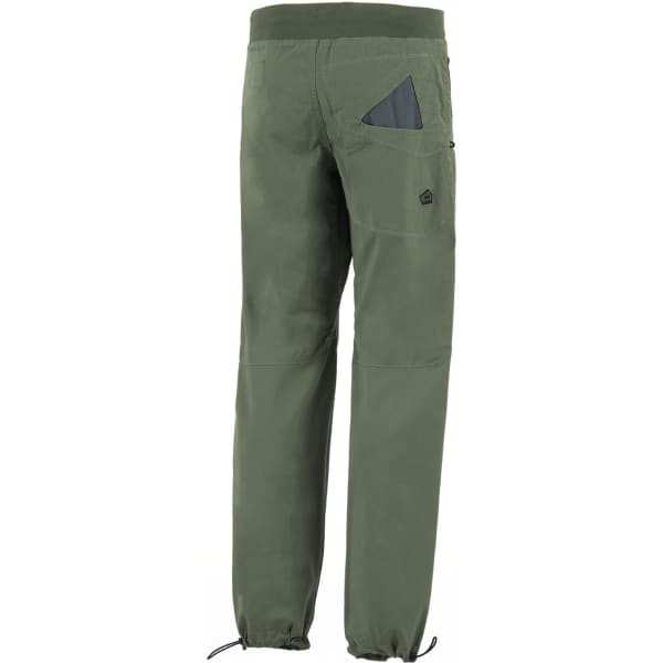 Pantaloni N 3Angolo 2.2 outdoor in cotone e lyocell con tasche stampate e vita regolabile