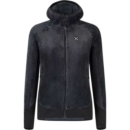 Giacca donna Remix Fleece in pile Polartec High Loft isolamento caldo e leggero con cappuccio elasticizzato e protezione UPF 50+