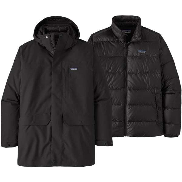 Parka 3-in-1 uomo impermeabile e imbottito con cuciture Fair Trade Certified