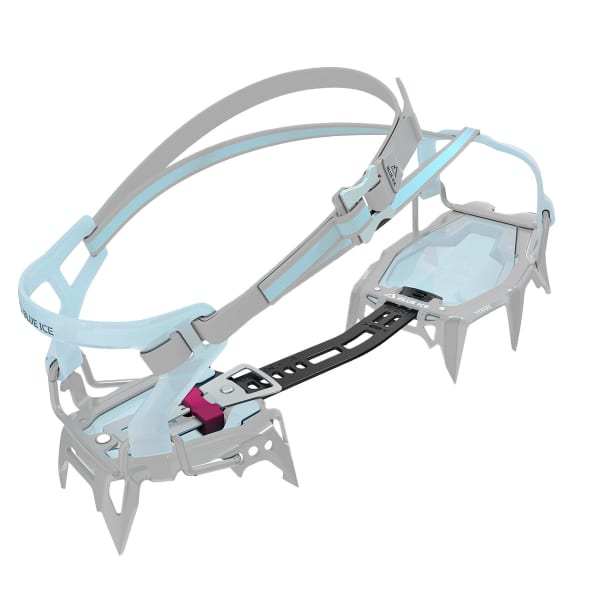 Blue Ice Griffin 12 Universal crampons with 12 spikes and quick adjustment system for secure mountaineering on hard snow