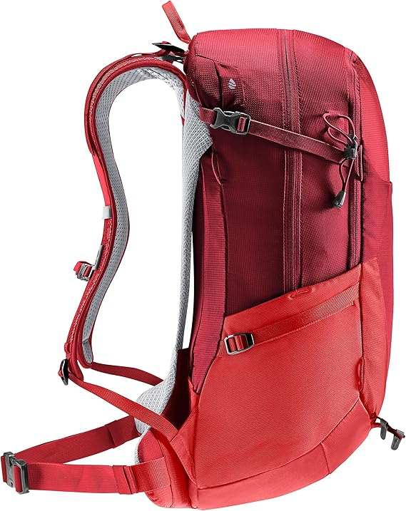 Zaino escursionismo Futura 23 leggero e ventilato con sistema Aircomfort e tasche multiple.