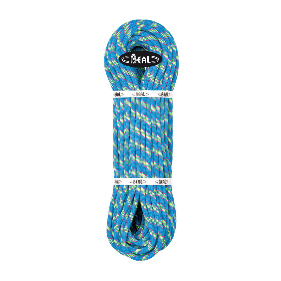 9,5 mm Zenith climbing rope, lightweight, ideal for experienced climbers.