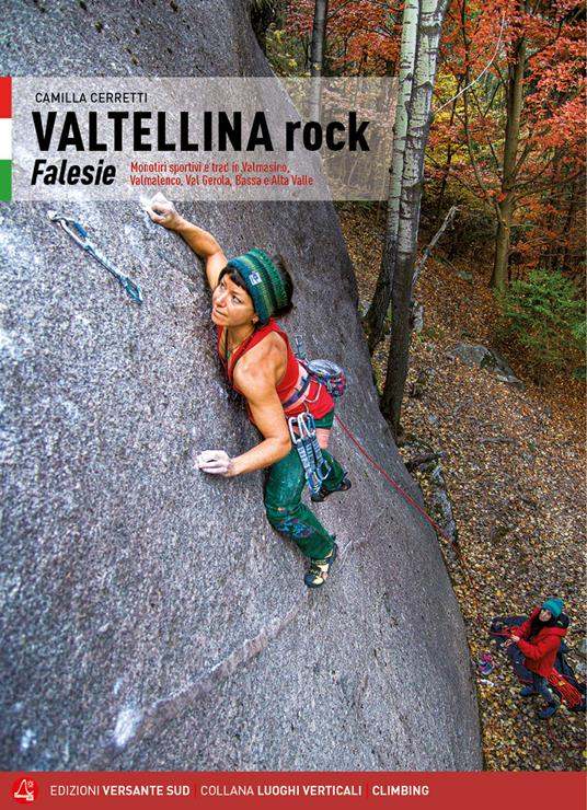 Cover Valtellina Rock Falesie, Italian - ISBN 9788855470209