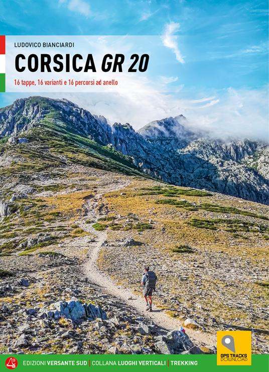Copertina Corsica GR 20 edizione italiana - ISBN 9788855470421
