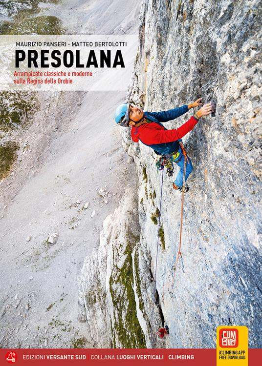 Copertina Presolana, arrampicate classiche e moderne - ISBN 9788855471190