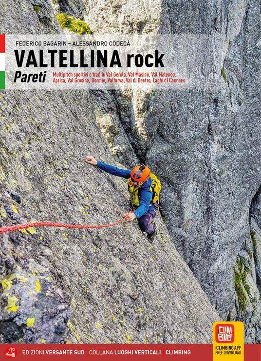 Copertina Valtellina Rock Pareti, italiano - ISBN 9788855471374