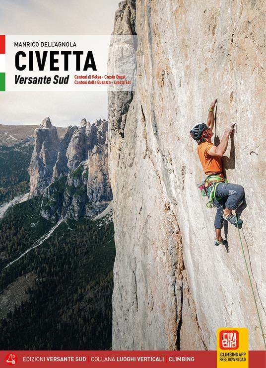 Cover Civetta Versante Sud Italian edition - ISBN 9788855471787