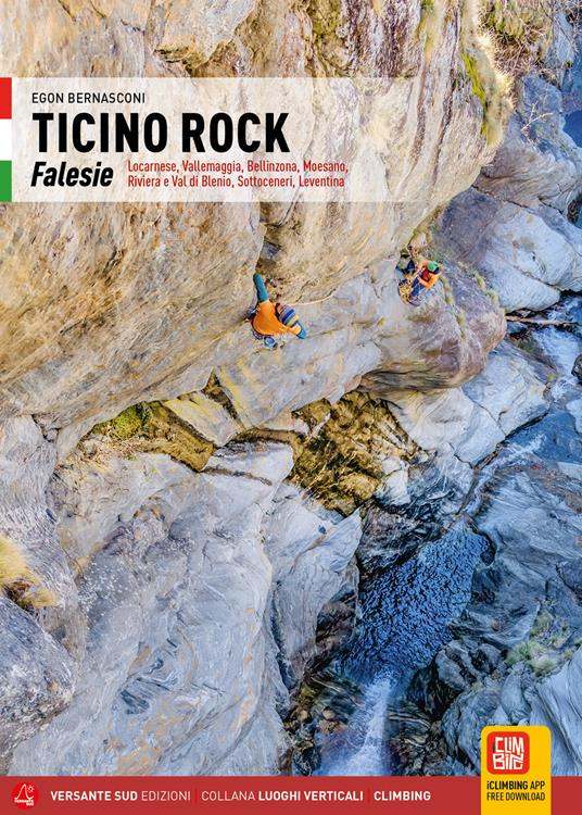 Copertina Ticino Rock Falesie 2024 italiano - ISBN 9788855471992