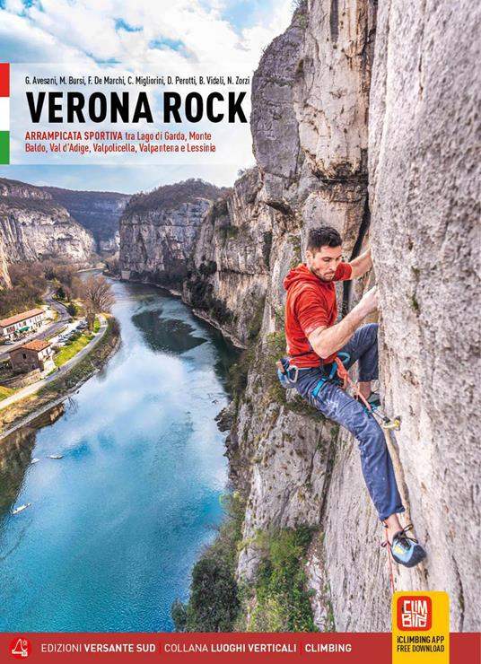 Cover Verona Rock Falesie, Italian - ISBN 9788885475649