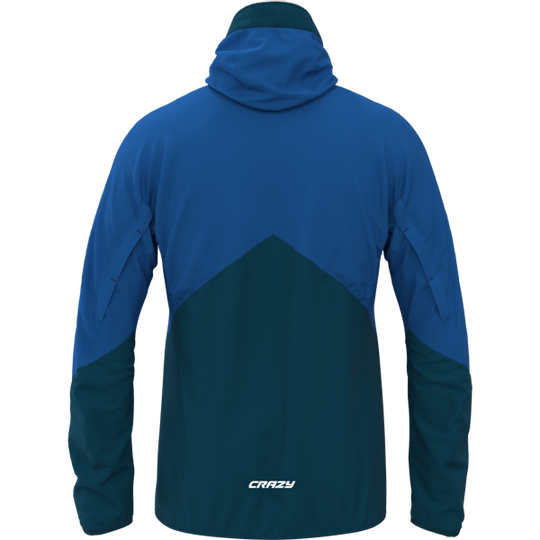 Guscio impermeabile leggero e traspirante Jkt Boosted Proof Man per alpinismo e hiking con sistema ventilazione Shark