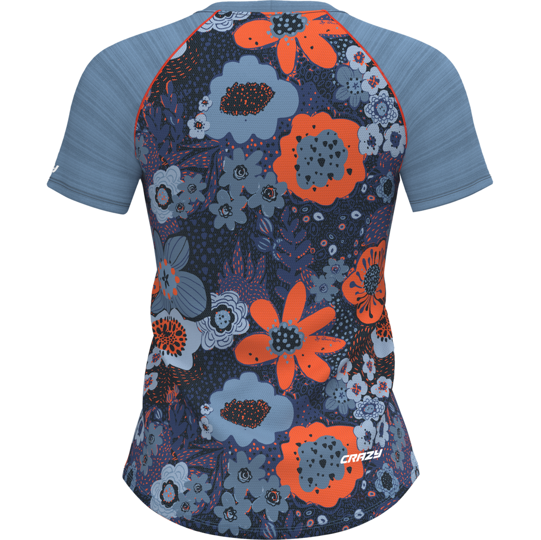 Shirt Alpinstar technical T-shirt with colorful prints and reflective logos