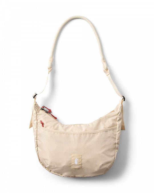 Borsa a tracolla Trozo 8L con tracolla regolabile in corda da arrampicata e tasche multiple per organizzazione daily use.
