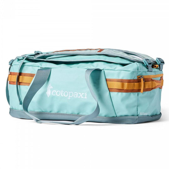 Borsa da viaggio Allpa Getaway 55L Duffel in nylon riciclato con cinghie imbottite e tasche multiple