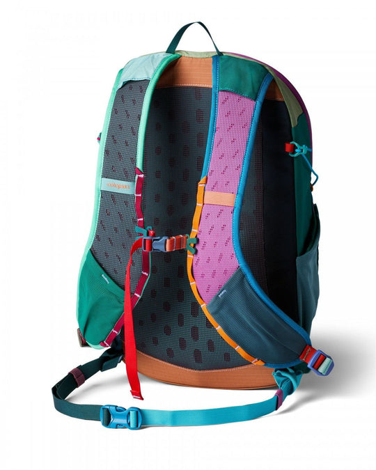 Elqui 18L zaino leggero e compatto con tasche multiple e materiali riciclati per escursioni confortevoli
