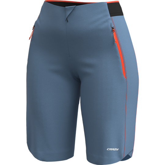 Short Alpinstar estivo tecnico per hiking con vita elastica e tasche con zip