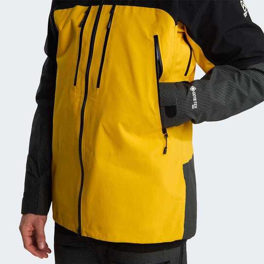 The North Face M Summit Mountain Gtx Pro Jacket – Summit Gold/Tnf Black – dettaglio ALT10