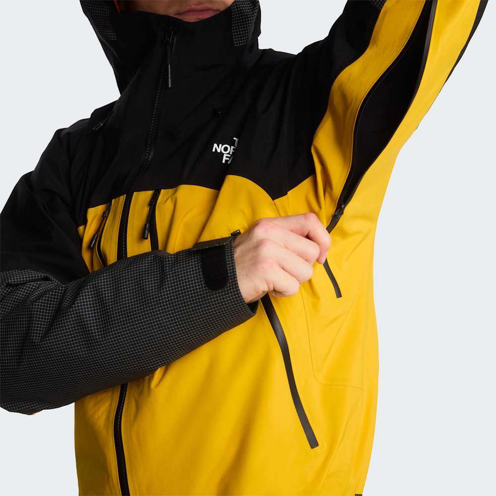 The North Face M Summit Mountain Gtx Pro Jacket – Summit Gold/Tnf Black – dettaglio ALT9