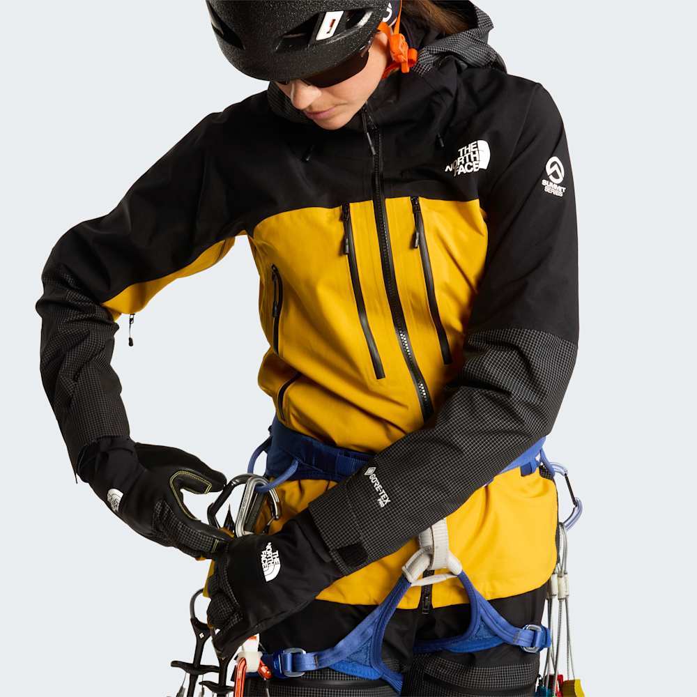 The North Face W Summit Mountain Gtx Pro Jacket – Summit Gold/Tnf Black – ALT11