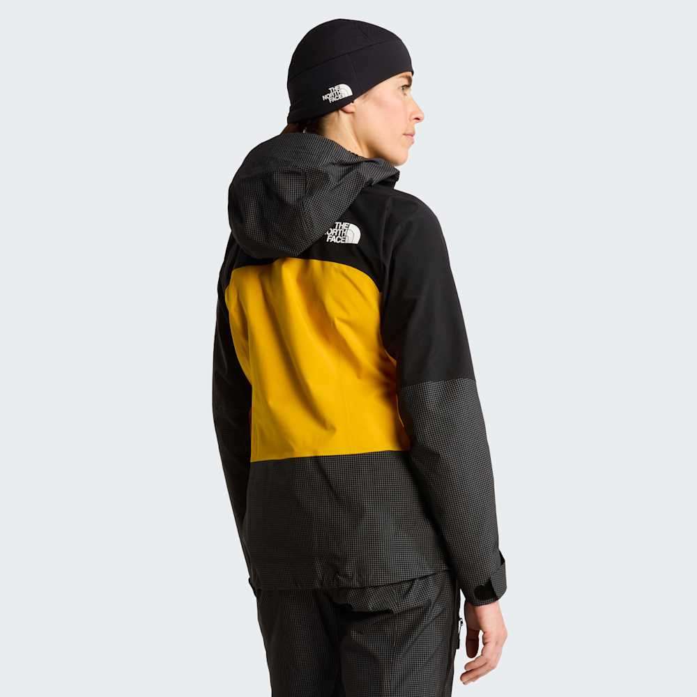 The North Face W Summit Mountain Gtx Pro Jacket – Summit Gold/Tnf Black – ALT3