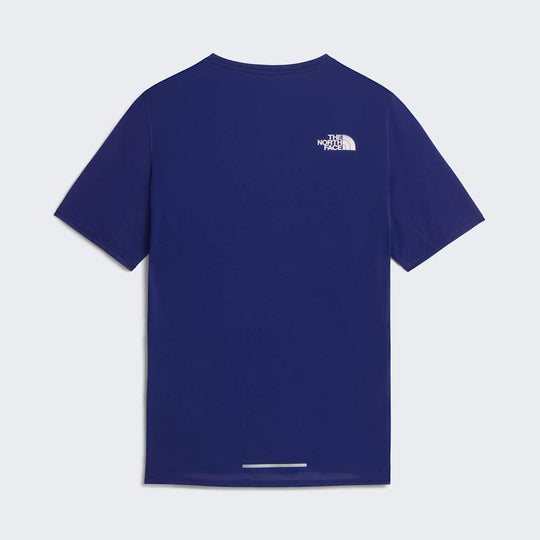 The North Face M Summit High Trail Ss - Graphic/Bold Blue – Bold Blue – vista posteriore