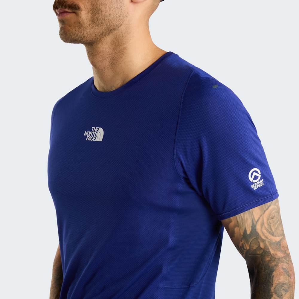 The North Face M Summit High Trail Ss - Graphic/Bold Blue – Bold Blue – dettaglio ALT5
