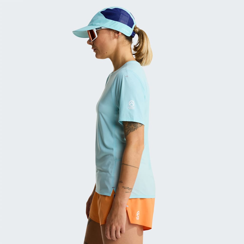 The North Face W Summit High Trail Ss - Graphic/Canal Blue – Canal Blue – ALT2