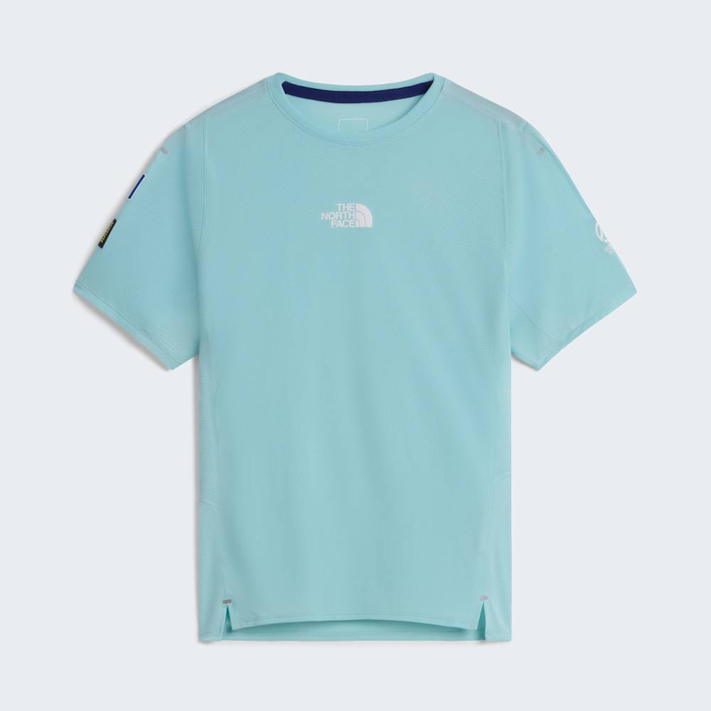 The North Face W Summit High Trail Ss - Graphic/Canal Blue – Canal Blue – ALT30